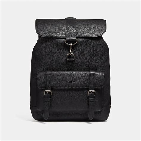Equal Parts Rugged And Refined The Bleecker Backpack Combines Coach