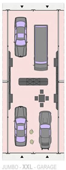 Built entirely myself except for the concrete and garage door installation. Garagentypen - XXL-Garagen