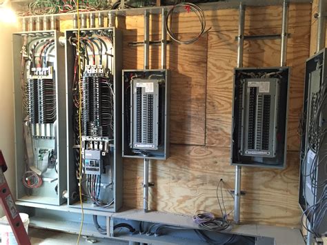Mounting and making up the electrical panels, meter box, grounding, overhead or underground conduits and service wire. Commercial Electric Photos - New Jersey | Innovative Electrical Contracting