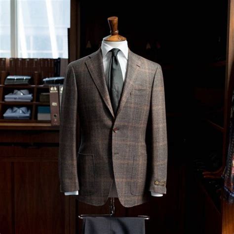 the armoury lightbox checked jacket mens suits vintage men