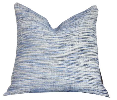 Zimmer And Rohde Pillow Cover Blue And Beige Designer Pillow 22x22