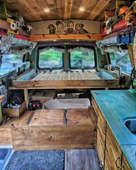 Gnomad Home Van Build Tiny House Design Campervan Interior Tiny