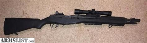Armslist For Saletrade M1a Socom 16 And Leupold Scout Scope