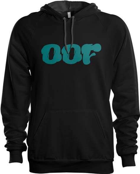 Download Oof Text Hoodie Esports Hoodie With Sponsor Full Size Png Image Pngkit