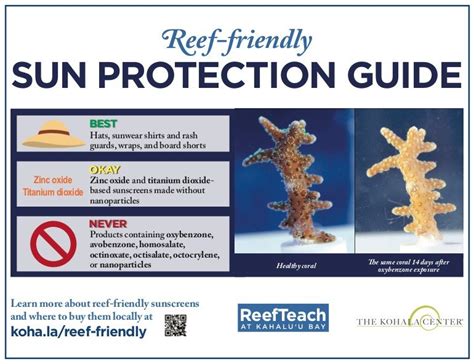 What You Can Do To Help West Hawaiis Coral Reefs Avoid Toxic Sunscreen