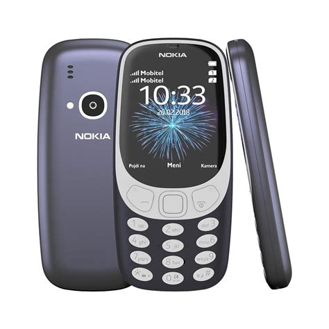 Nokia 3310 is made to fit your style. NOKIA 3310 DUAL SIM BLUE | primo