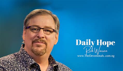 Rick Warren Daily Devotional 23rd January 2024 Your Sin Is Never