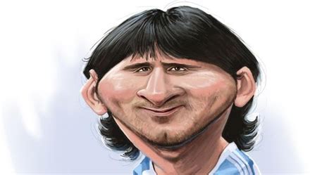 Maybe you would like to learn more about one of these? Tekening Van Messi - Lionel Messi Van Szena Sports Cartoon ...