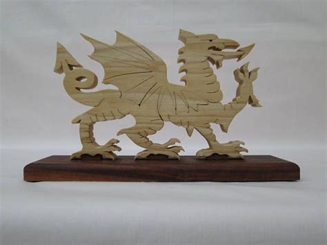 Welsh Dragon Welsh Dragon Handmade Scroll Saw