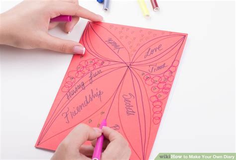 3 Ways To Make Your Own Diary Wikihow