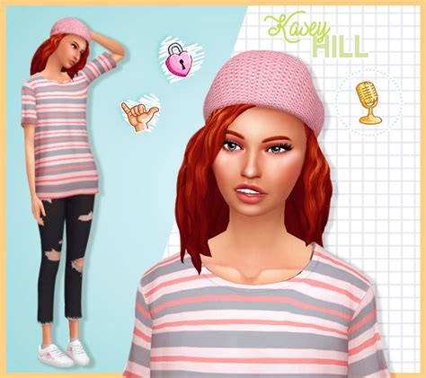 Sim Request Kasey Hill For Eevee1212 Your Sims Sweet Peach Dreams