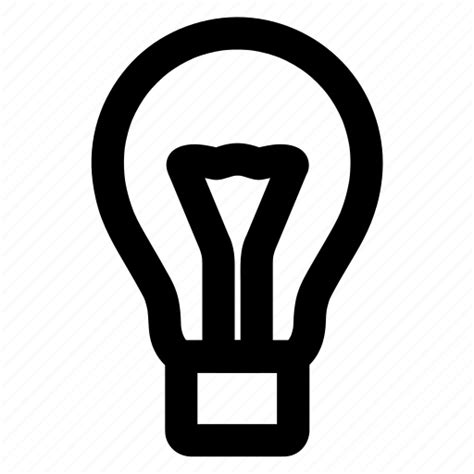 Bulb Incandescent Light Icon