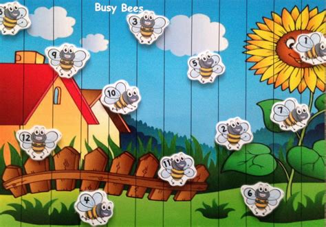 Busy Bees Game Board