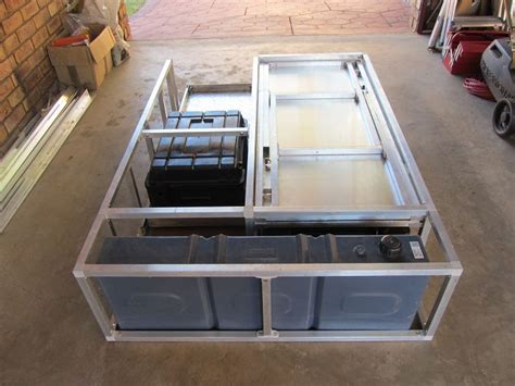 Truck boxes are handy, but limited in the amount of gear they can store as well as their accessibility. DIY Hilux D/C Drawer System | Truck bed drawers, Truck bed ...