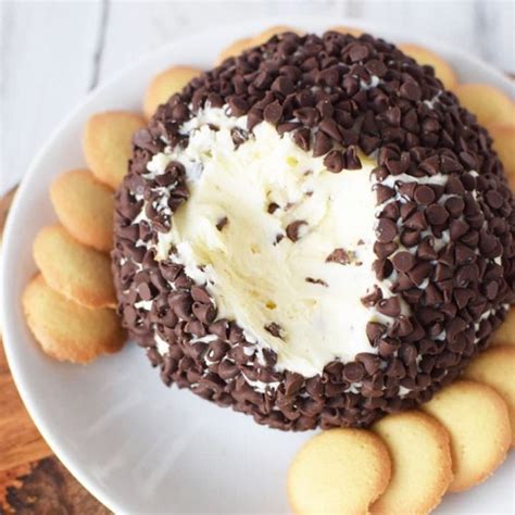 Chocolate Chip Cheese Ball Recipe Salty Side Dish