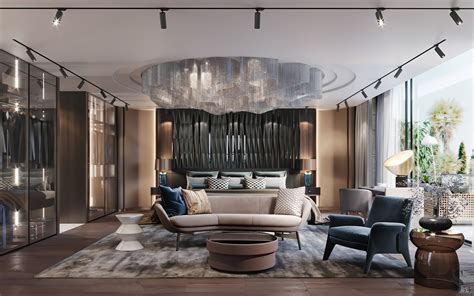 Enchanting Luxurious Villa Interior Design Dubai Uae Studia 54 The