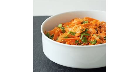 Spicy Sesame Carrot Salad Veggie Noodles Recipes Veggie Noodles Recipes