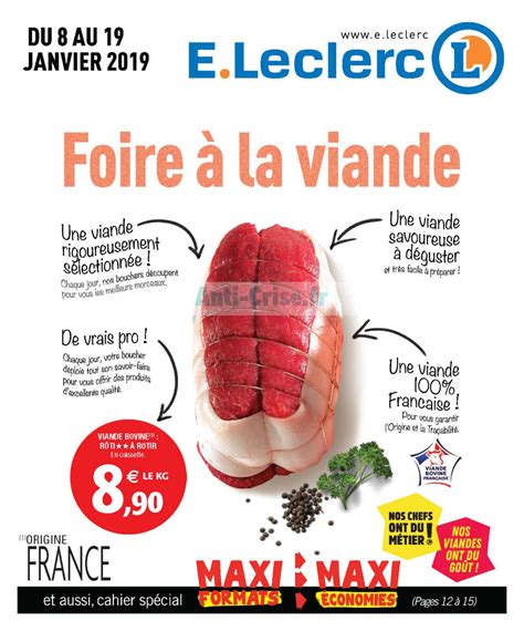 Anti Crisefr Catalogue Leclerc Du 08 Au 19 Janvier 2019 Sud Ouestleclerc Le Nouveau
