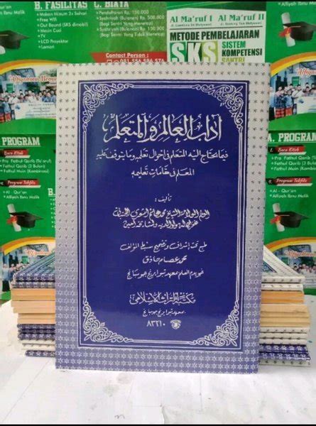 Jual Original Kitab Kuning Adabul Alim Wal Mutaalim Kh Hasyim Asyari Di