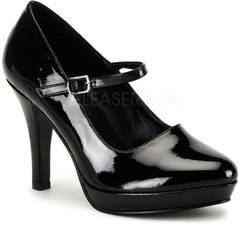 Sexy Platform Stiletto Wide Width Mary Jane High Heels Shoes Adult