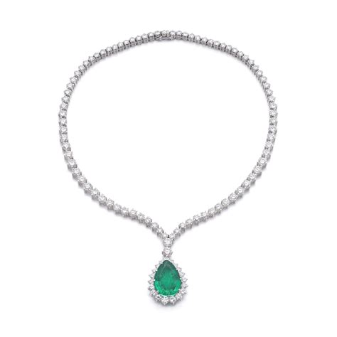 Emerald And Diamond Necklace Important Jewels 2023 Sothebys