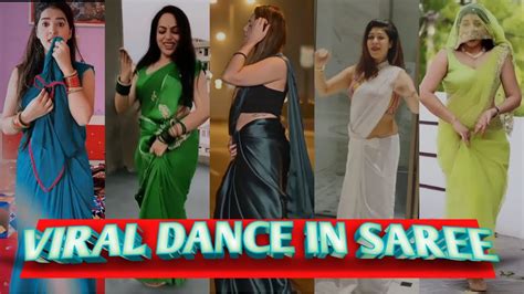 Instagram Saree Dance Reels 2 Haryanvi Girls Dance In Saree Sexy Dance In Saree Aarju