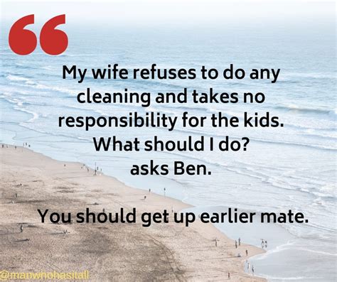 Guy Asks Internet For Advice On How To Handle His Wife Not Cleaning