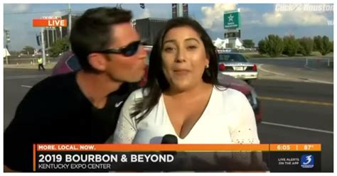 A Reporter Calls Out The Man Who Kissed Her On Air ‘this Is Not Okay