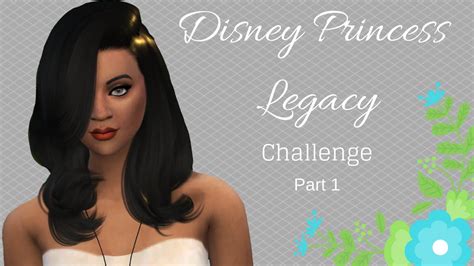The Sims 4 Disney Legacy Challenge Part 1 Youtube