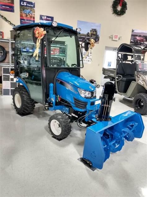 2021 Ls Tractor Mt125h With Cab And Snow Blower Tbe Equipment