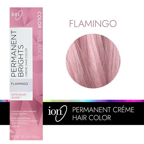 Ion Color Brilliance Permanent Brights Creme Hair Color Flamingo