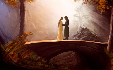 Arwen And Aragorn By Theartoftk On Deviantart