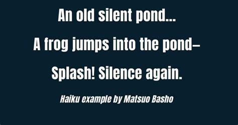 haiku poem examples your complete guide to haiku
