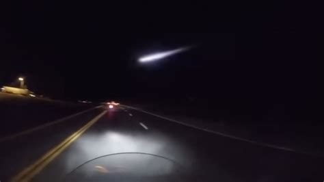 Shooting Star Caught On Camera Youtube