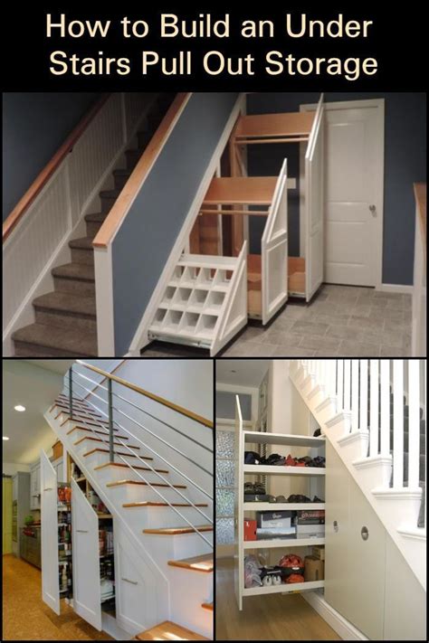 Make Use Of The Space Under Your Stairs By Building This Practical Pull