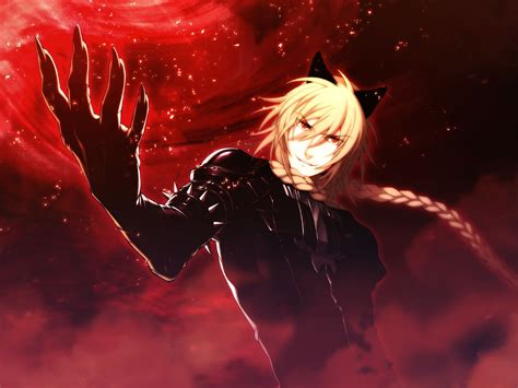 Sfondi Illustrazione Ragazzi Anime Rosso Demone Oscurità
