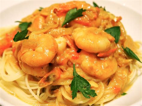Angel hair pasta, or capellini, is a very long & thin pasta with delicate taste. Spicy Prawns with Angel Hair Pasta | Mustard With Mutton