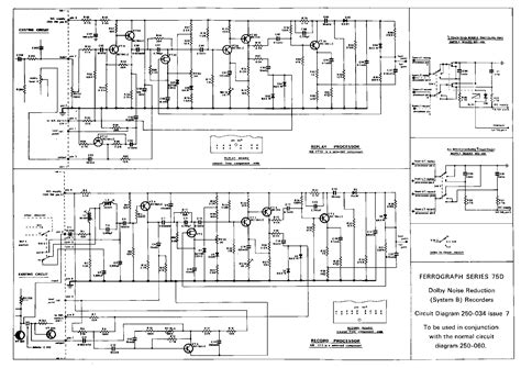 This page contains a collection of reusable circuits that solve certain functions and can be used to create larger circuits. Scematic Machine Inside: Dolby Circuit Diagram