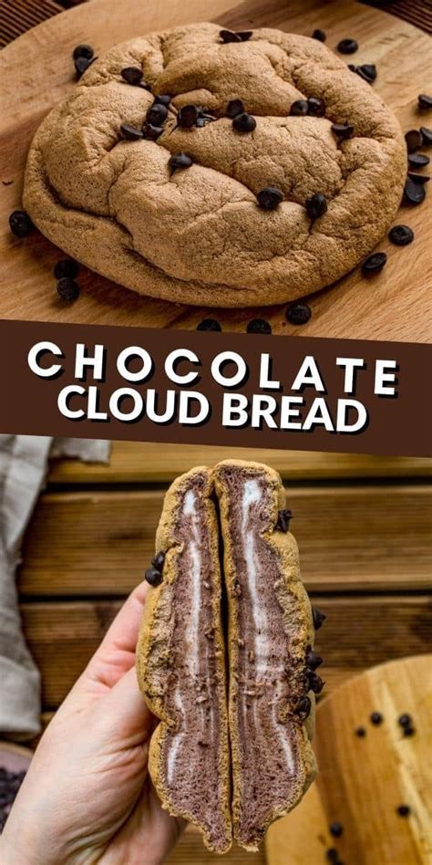 Chocolate Cloud Bread Bakerish Recipe In 2021 Dessert Recipes