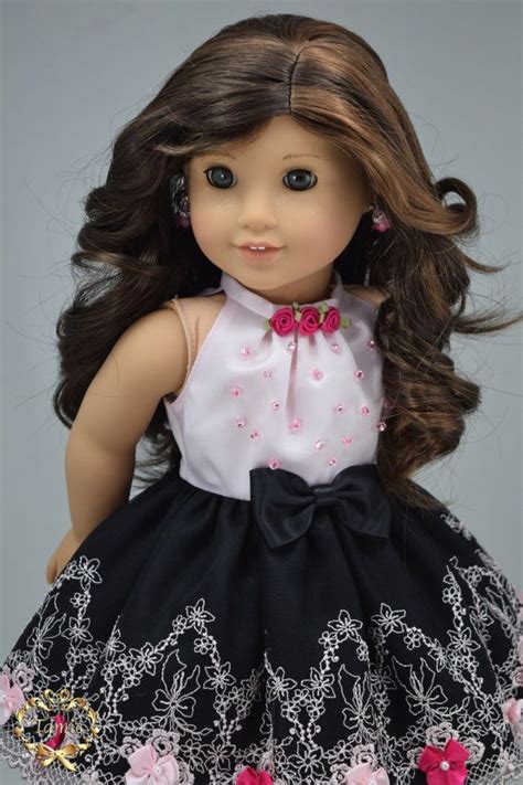 american girl doll clothes formal short length by purpleroseny ropa de muñeca muñecas de moda