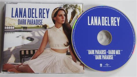 Lana Del Rey Dark Paradise Unboxing Cd Single Youtube