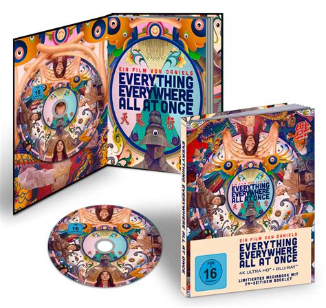 Everything Everywhere All At Once Limitiertes Mediabook 4k Ultra Hd Blu Ray Blu Ray