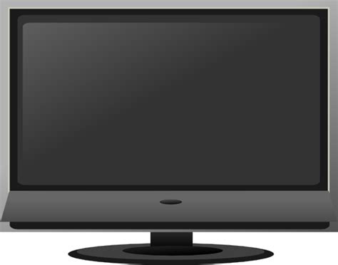 Flat Screen Television Clipart 2 Clipartix