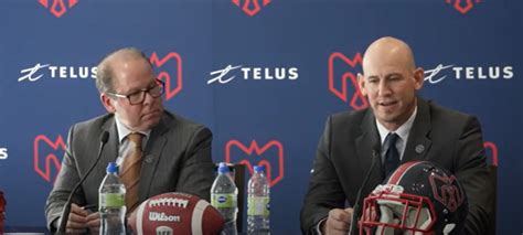 Jason Maas Introductory Press Conference Montreal Alouettes