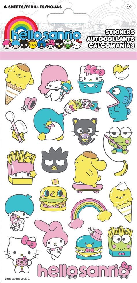 Trends International Hello Sanrio Standard Sticker 4 Sheet Buy