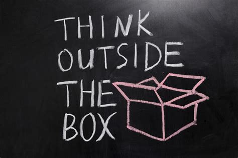 Think Outside The Box Cuestión De Ideas
