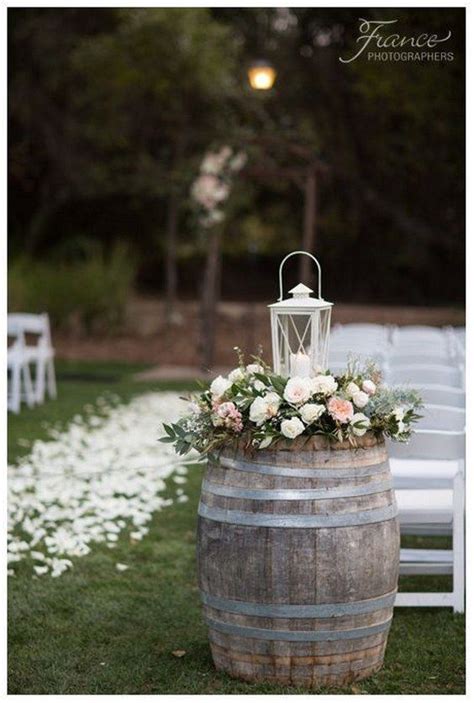 60 Rustic Country Wine Barrel Wedding Ideas Troy Idees