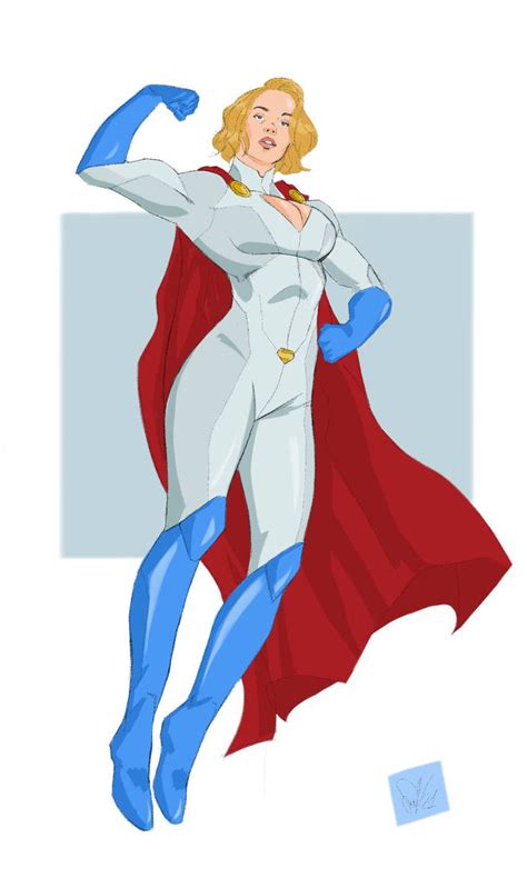 Powergirl Redesignconcept By Indrawithapen On Deviantart