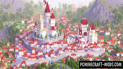 Cool Minecraft Castle Map Geomeva