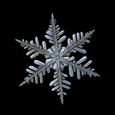 Real Snowflake 2016 01 092b Photograph By Alexey Kljatov Fine Art